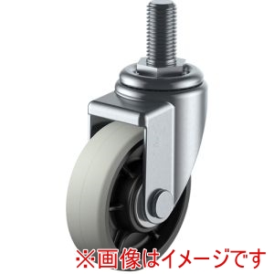 ユーエイキャスター YUEI ユーエイキャスター SJT-100GU-M20-40 ねじ込み式 自在 キャスター ウレタン 車輪径100mm Jタイプ SJT型 ネジ寸法M20×40ピッチ2.5