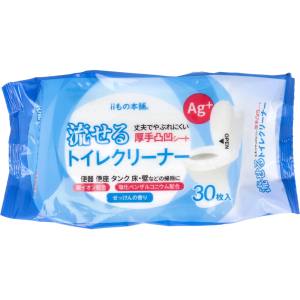 iiもの本舗 iiもの本舗 流せる トイレクリーナー せっけんの香り 30枚入
