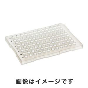 アズワン  AS ONE アズワン PCRプレート セミスカートタイプ UltraFlux ロープロフィール 10枚入 3-9988-02 3421-00