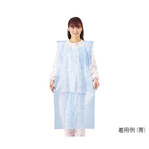アズワン AS ONE アズワン 7-6266-02 プロシェア食事用PEエプロン 青 50枚入