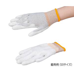 アズピュア アズワン AS ONE アズワン 4-1203-02 アズピュアESDクール手袋 手の平コート L