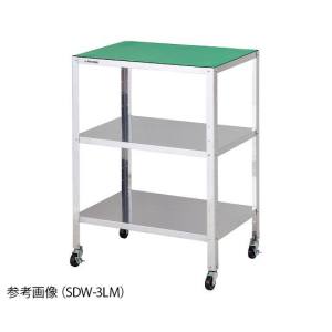 アズワン AS ONE アズワン 4-2090-04 ステンレス製導電ワゴン 組立式 導電マット付 610×410×809mm メーカー直送 代引不可 沖縄離島不可