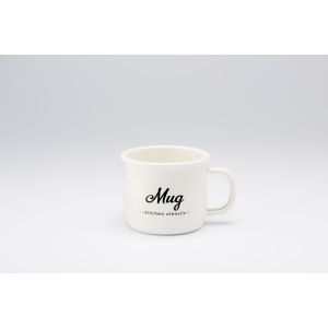 豊琺瑯 豊琺瑯 リリーホワイト ホーロー マグカップ mug LW-208