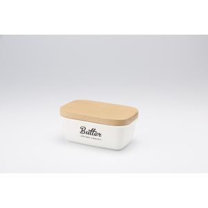 豊琺瑯 豊琺瑯 リリーホワイト ホーロー バターケース Butter LW-221