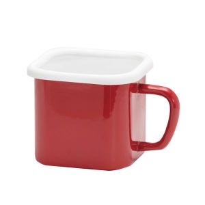 豊琺瑯 豊琺瑯 Pure ホーロー マルチスクエアポット レッド PU-2301-RD