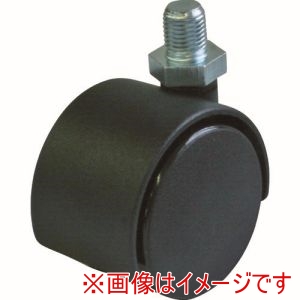 ユーエイキャスター YUEI ユーエイキャスター PT-50T-M12 ねじ込み式 自在 双輪キャスター ナイロン 車輪径50mm OTHERS PT型 ネジ寸法M12×15ピッチ1.25