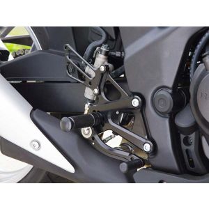 ベビーフェイス BabyFace ベビーフェイス 002-H016GD バックステップ/ゴールド 5P CBR250R 11-16