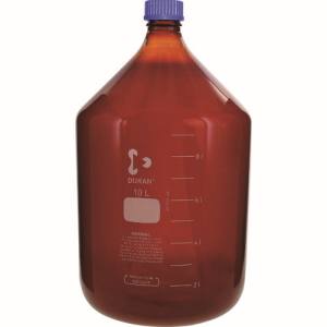 柴田科学 SIBATA 柴田科学 ねじ口びん茶 10L 青キャップ付 017210-10000