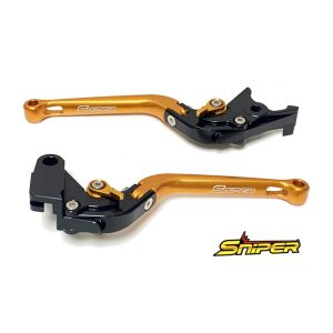 スナイパー SNIPER スナイパー SP0128GD クラッチレバー＆ブレーキレバーセット 金 Z900RS ZX-6R Ninja1000 Z1000