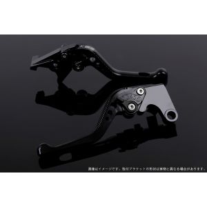 スピードラ SSK SPEEDRA スピードラ KA0406122-BK アジャストレバー 3Dショート ブラック/ブラック NINJA650 17-18 Z650 17-18 Z900 17-18