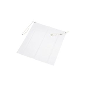 エムテートリマツ MTI エムテートリマツ ゴム製 腰下 エプロン 白 Lサイズ