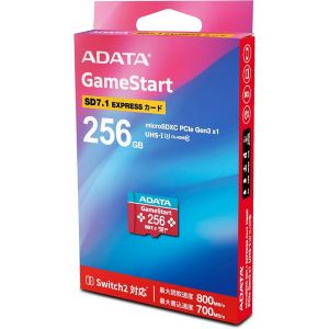 エイデータ ADATA ADATA UD256GEX3L1-C-JP-I microSD Premier Extreme 256GB Switch 2対応