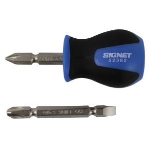 シグネット SIGNET シグネット 52382 スタビー ソフトグリップドライバーセット 差替式 SIGNET