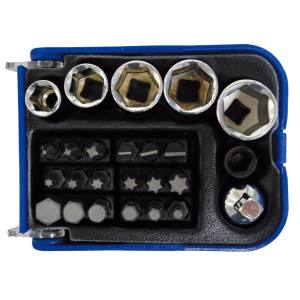 シグネット SIGNET シグネット 28275 1/4 ヘックスビット&1/4DRソケットセット 25PC SIGNET