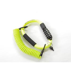 ユーラック ULAC ユーラック K8LC カラビナ ケーブルロックコンボ GUARDIAN イエロー ULAC