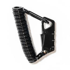 ユーラック ULAC ユーラック K9S カラビナケーブルロックコンボ VALKYRIE ブラック ULAC