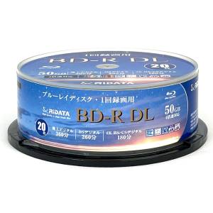 ライデータ RIDATA RIDATA BR260EPW4X.20SP BD-R DL 50GB 4倍速 20枚