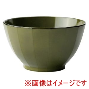 アサヒ興洋 アサヒ興洋 しのぎ椀 カーキ 大椀