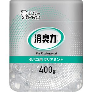 エステー エステー 消臭力業務用ビーズタイプ 400g クリアミント 喫煙室用