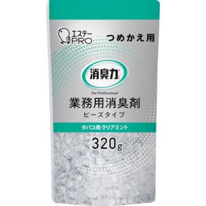エステー エステー エステー業務用消臭剤詰替用 320g クリアミント 喫煙室用