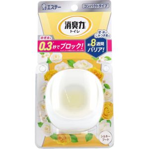 エステー エステー 消臭力 コンパクト トイレ用 本体 シルキーブーケの香り 6mL