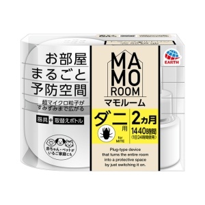 アース製薬 EARTH アース マモルーム ダニ用 1440時間用セット 1個