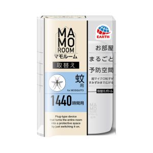 アース製薬 EARTH アース マモルーム 蚊用 取替えボトル 1440時間用 1本入 45ml