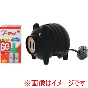 アース アース 109217 液体蚊とり ノーマット 蚊とり黒ブタ 60日セット