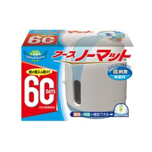 アース製薬 EARTH アース ノーマット 60日セット 無香料 ホワイトブルー 防除用医薬部外品