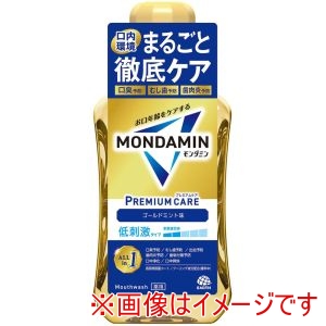 アース製薬 EARTH アース モンダミン プレミアムケア ゴールドミント 600ml