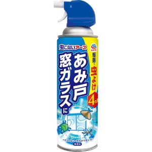 アース製薬 EARTH アース 虫こないアースあみ戸・窓ガラスに450ml 256812