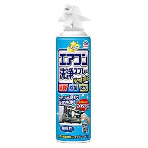 アース製薬 EARTH アース らくハピ エアコン洗浄スプレー Nextplus 無香性 420ml