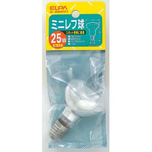 朝日電器 エルパ ELPA エルパ G-96H F ミニレフ球25W ELPA 朝日電器