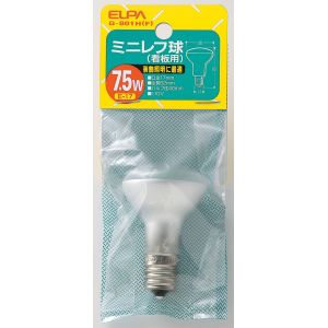 朝日電器 エルパ ELPA エルパ G-901H F ミニレフ球7.5W ELPA 朝日電器