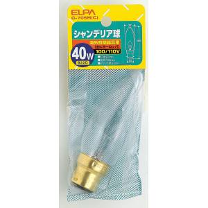 朝日電器 エルパ ELPA エルパ G-705H C シャンデリア 40W ELPA 朝日電器