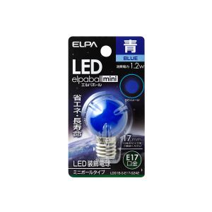 朝日電器 エルパ ELPA エルパ LDG1B-G-E17-G242 LED電球 G30 E17 ELPA 朝日電器