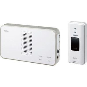 朝日電器 エルパ ELPA エルパ EWS-S5030 ワイヤレスチャイム押しボタンセット ELPA 朝日電器