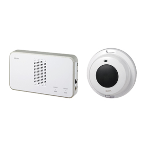朝日電器 エルパ ELPA エルパ EWS-S5032 ワイヤレスチャイム防水押しボタンセット ELPA 朝日電器