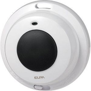 朝日電器 エルパ ELPA エルパ EWS-P32 ワイヤレスチャイム防水押しボタン送信器 ELPA 朝日電器