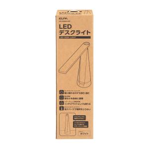 朝日電器 エルパ ELPA エルパ AS-LED08CC W LEDデスクライト ELPA 朝日電器