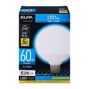 朝日電器 エルパ ELPA エルパ LDG7D-G-G2103 LED電球 ボール形G95 ELPA 朝日電器