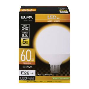 朝日電器 エルパ ELPA エルパ LDG7L-G-G2104 LED電球 ボール形G95 ELPA 朝日電器