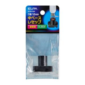 朝日電器 エルパ ELPA エルパ #2307NH 中ベース レセプタクル ELPA 朝日電器