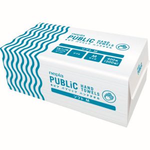 ネピア ネピア 79722 ペーパータオル パブリックハンドタオル ソフトM 200組 25パック入り メーカー直送 代引 北海道沖縄離島不可