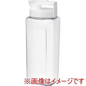 岩崎工業 IWASAKI ラストロウェア Lustroware タテヨコ スマートピッチャー 2.1L ホワイト
