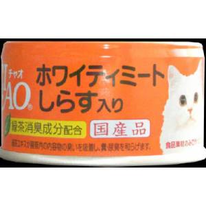 いなばペットフード いなば チャオ ホワイティ まぐろ白身 & しらす入り 85g A-02 CIAO