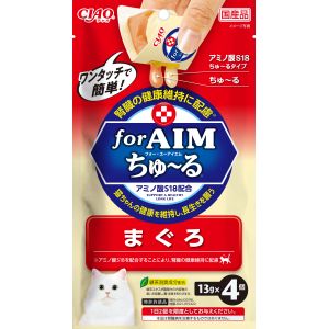 いなばペットフード いなば CIAO forAIMワンタッチ ちゅ～る まぐろ 13g×4個