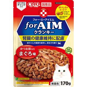 いなばペットフード いなば CIAO forAIMクランキー かつお節入り まぐろ味 170g