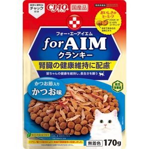 いなばペットフード いなば CIAO forAIMクランキー かつお節入り かつお味 170g