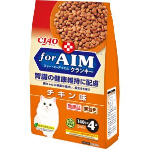 いなばペットフード いなば CIAO forAIMクランキー チキン味 140g×4袋